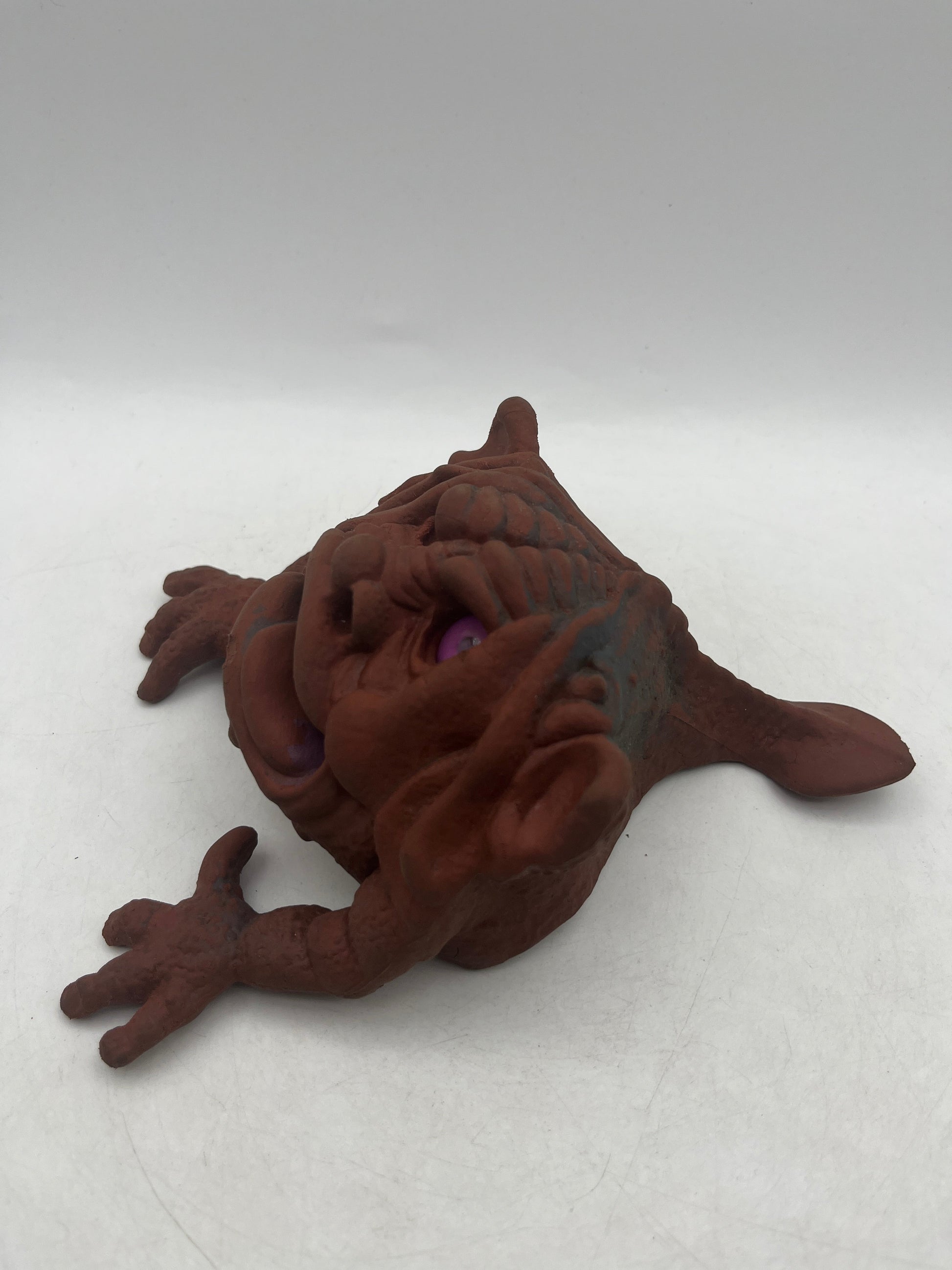 Vintage 1980's Boglins Shlump Hand Puppet Rubber Monster FRENLY BRICKS - Open 7 Days