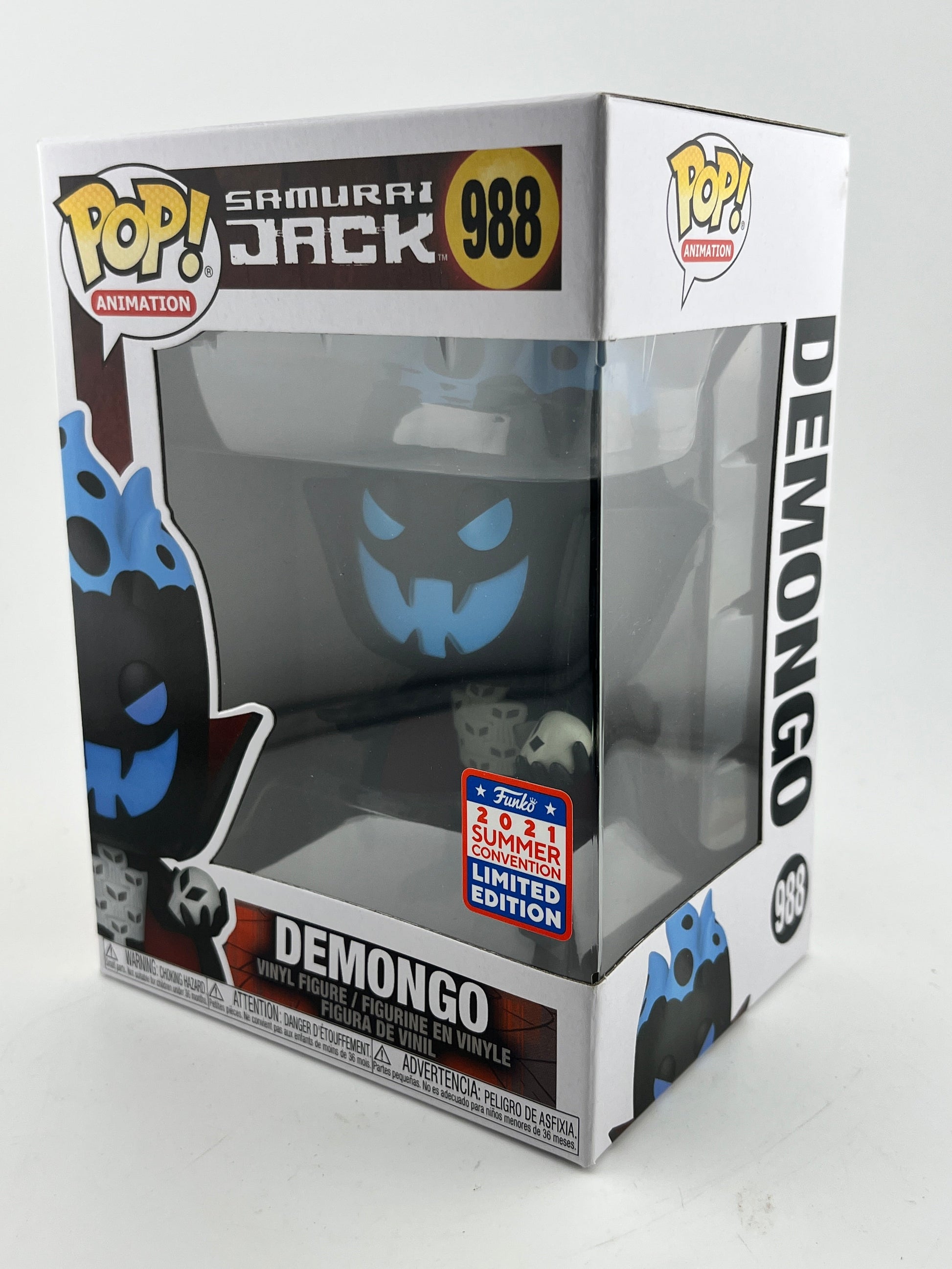 Funko POP! Animation Samurai Jack - Demongo #988 - Vinyl Collectable - Summer Limited Edition FRENLY BRICKS - Open 7 Days