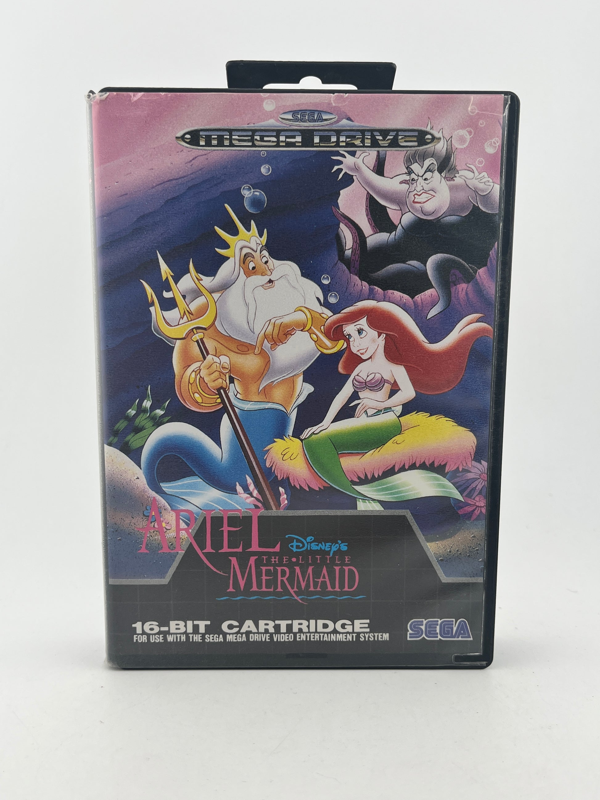 Ariel The Little Mermaid - Sega Mega Drive Game PAL - Complete - Untested