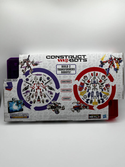 Transformers Construct-A-Bots Optimus Prime Vs. Megatron Construction Set Hasbro FRENLY BRICKS - Open 7 Days