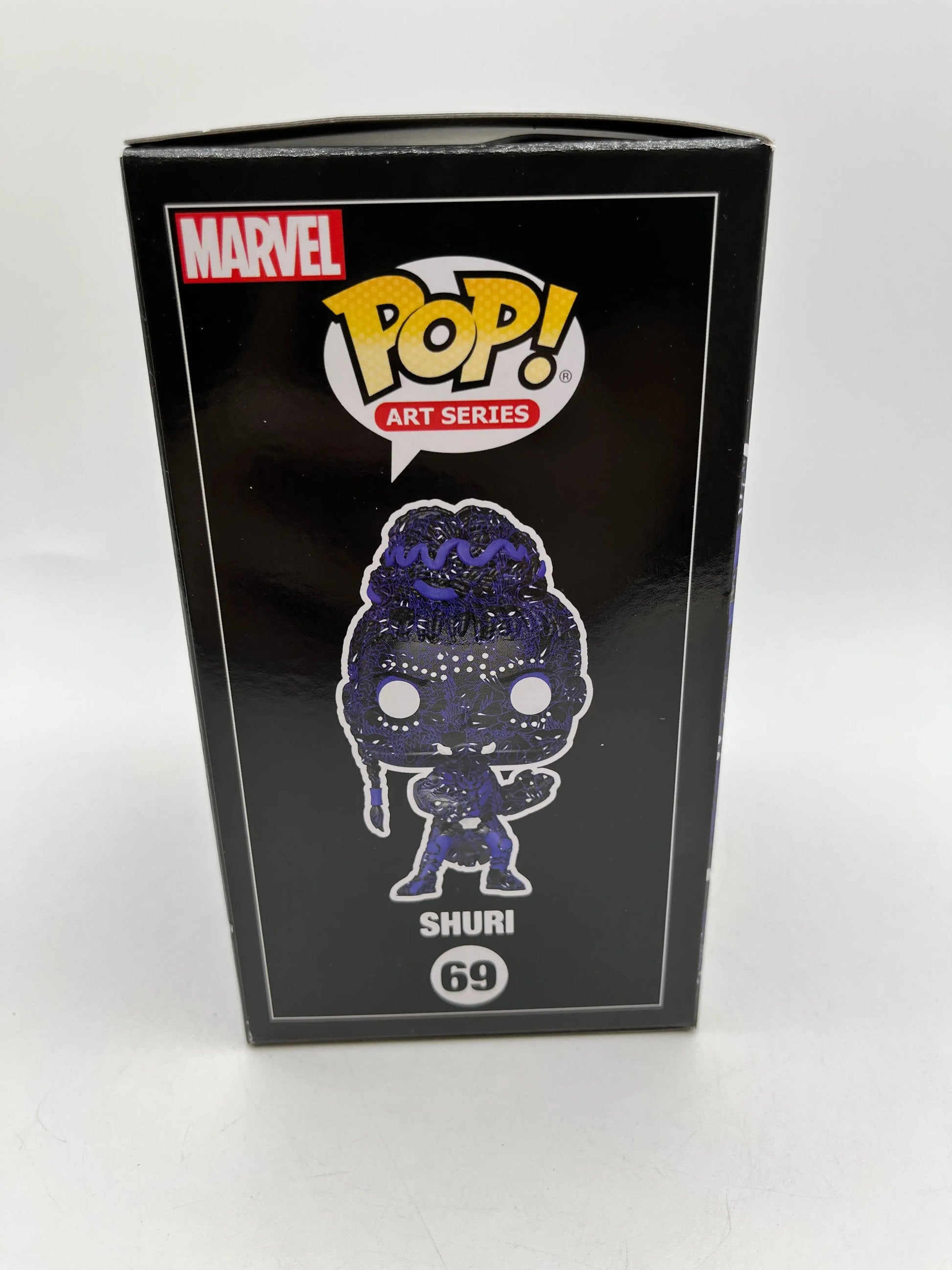 Funko POP! Marvel Art Series Limited Edition Shuri #69 - Vinyl Collectable FRENLY BRICKS - Open 7 Days