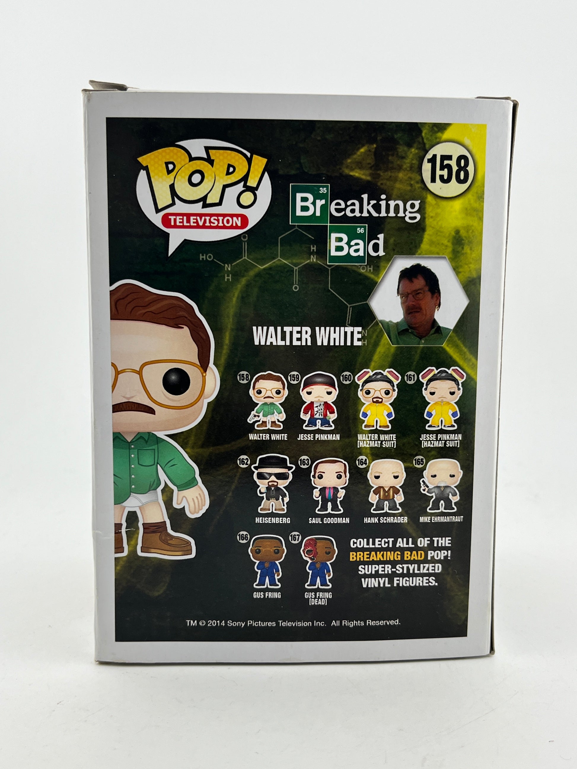 Funko POP! Television Breaking Bad - Walter White #158 - Vinyl Collectable FRENLY BRICKS - Open 7 Days