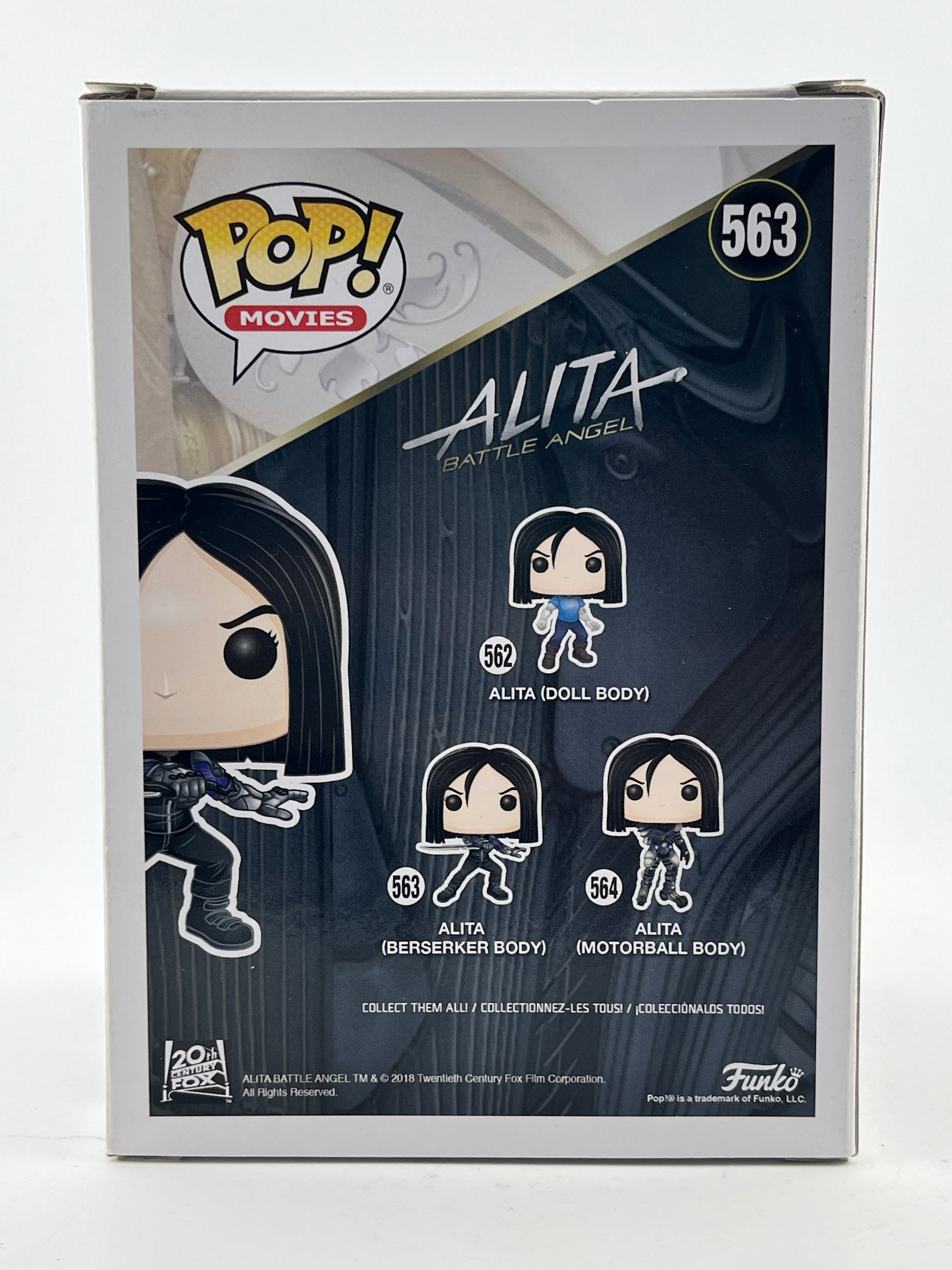 Funko POP! Movies Alita Battle Angle - Alita (Beserker Body) #563 - Vinyl Collectable FRENLY BRICKS - Open 7 Days