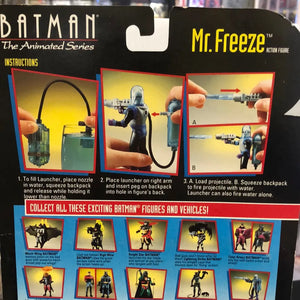 Batman The Animated Series Mr. Freeze Action Figure 1993 Kenner FRENLY BRICKS - Open 7 Days