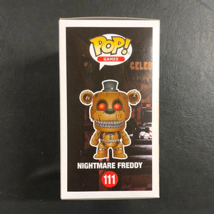 Funko Pop! Vinyl: Five Nights at Freddy's - Freddy Fazbear (Nightmare) (Glow) FRENLY BRICKS - Open 7 Days