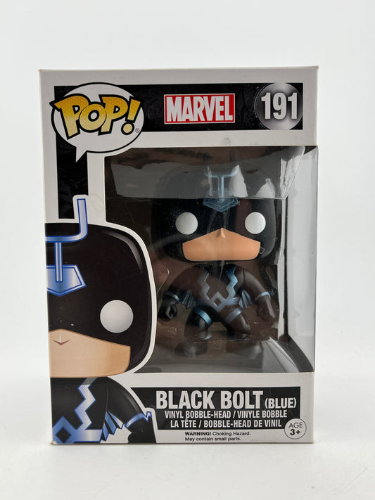 Funko POP! Marvel - Black Bolt (Blue) #191 - Vinyl Collectable FRENLY BRICKS - Open 7 Days