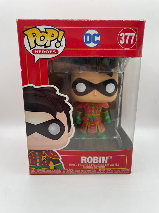 Funko POP! Heroes Batman - #377 Imperial Robin - New FRENLY BRICKS - Open 7 Days