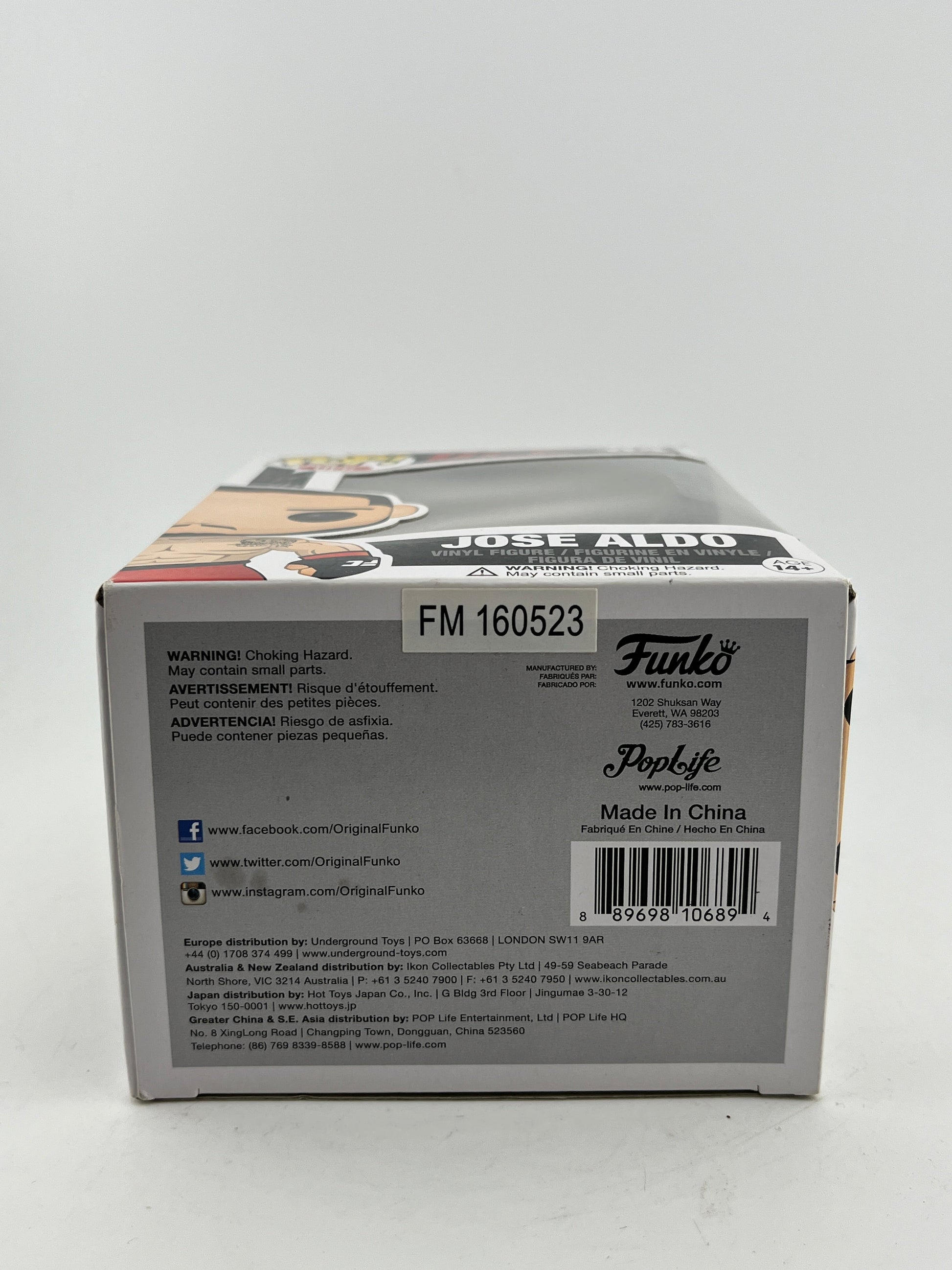 Funko POP! UFC - Jose Aldo #04 - Vinyl Collectable FRENLY BRICKS - Open 7 Days