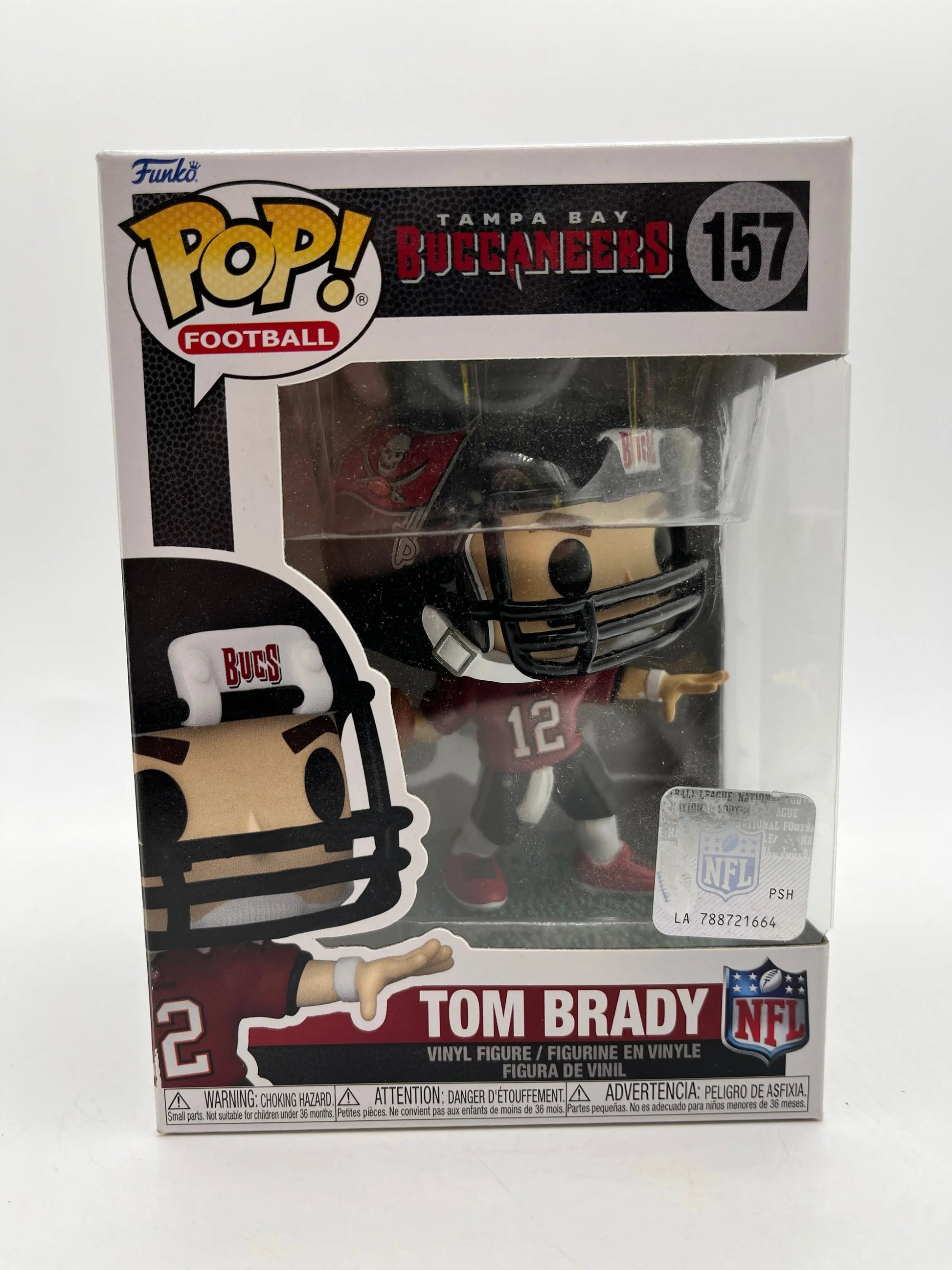 Funko POP! Football Tampa Bay Buccaneers Tom Brady #157 FRENLY BRICKS - Open 7 Days