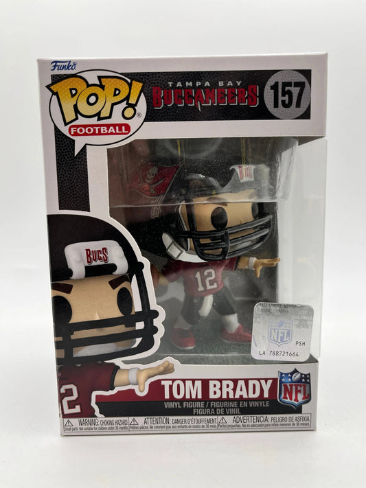 Funko POP! Football Tampa Bay Buccaneers Tom Brady #157 FRENLY BRICKS - Open 7 Days