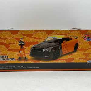 2009 Nissan GT-R R35 w/ Naruto Diecast Figurine Jada Toys Naruto Shippuden - Sealed FRENLY BRICKS - Open 7 Days