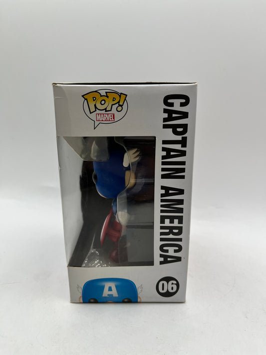 Funko POP! Marvel - Captain America #06 - Vinyl Collectable FRENLY BRICKS - Open 7 Days