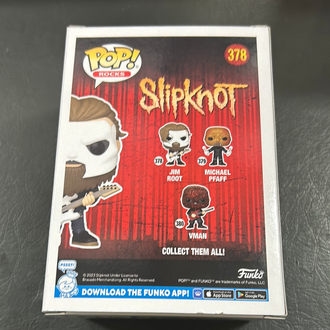 Funko POP! Rocks Slipknot #378 Jim Root FRENLY BRICKS - Open 7 Days