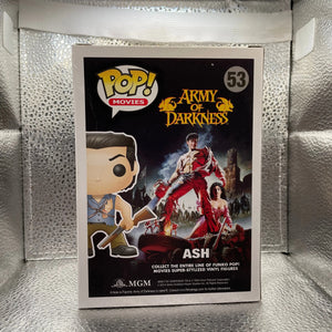 Ash #53 Army of Darkness Evil Dead Funko Movie Pop Vinyl | 2014 Vaulted | FRENLY BRICKS - Open 7 Days