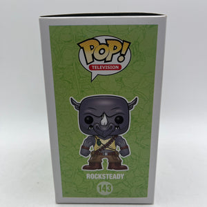 Funko Pop! Television TMNT Teenage Mutant Ninja Turtles Rocksteady #143 FRENLY BRICKS - Open 7 Days