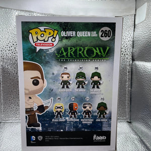 Funko Pop! Vinyl: Aerow - Oliver Queen (Island Scarred) #260 (FT Exclusive) FRENLY BRICKS - Open 7 Days