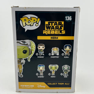Funko POP! Star Wars Rebels - Hera #136 - Vinyl Collectable FRENLY BRICKS - Open 7 Days