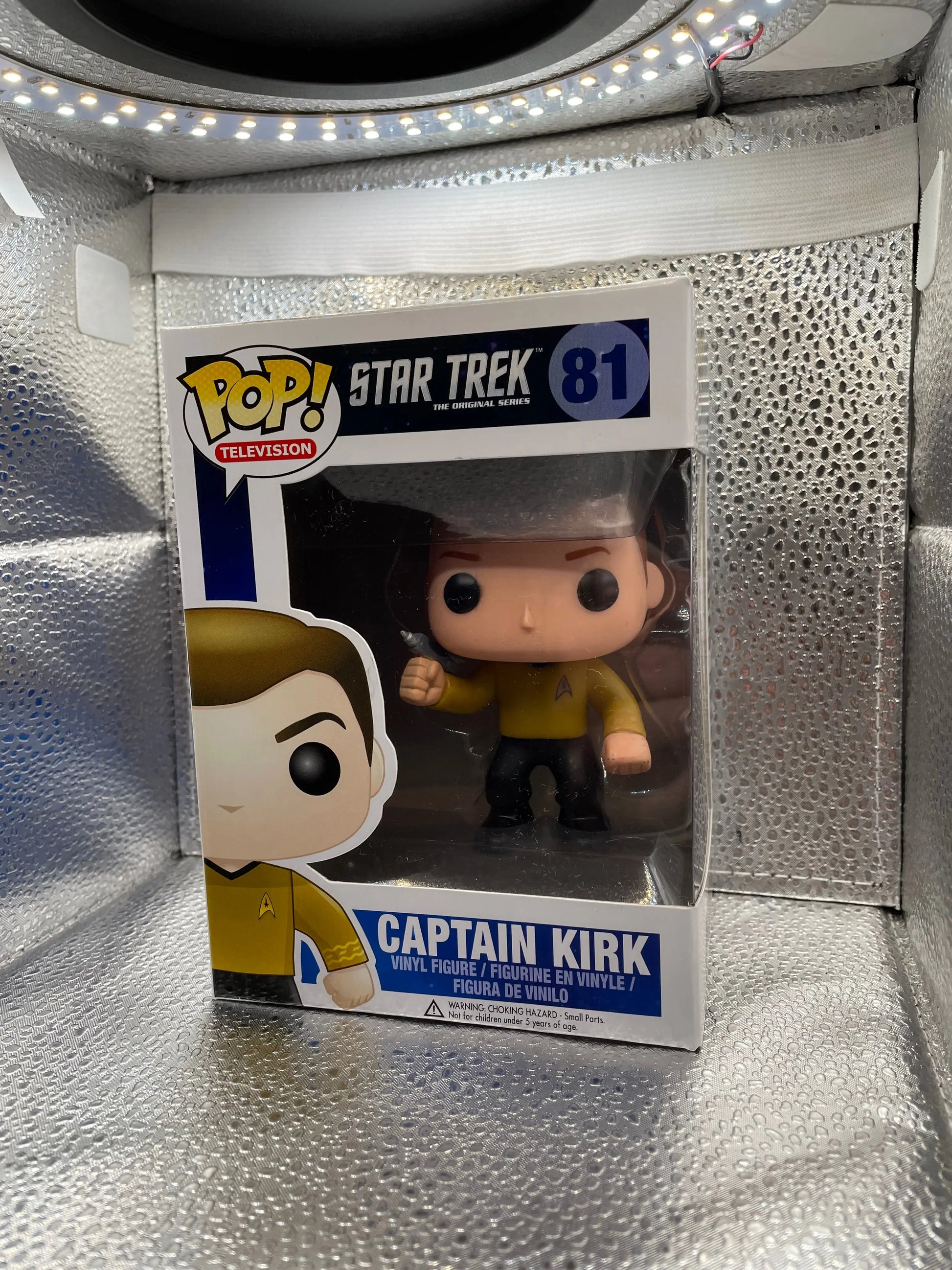 Funko POP! Television Star Trek Captain Kirk #81 Vinyl Figure Funko FRENLY BRICKS - Open 7 Days