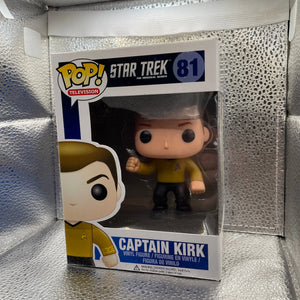 Funko POP! Television Star Trek Captain Kirk #81 Vinyl Figure Funko FRENLY BRICKS - Open 7 Days