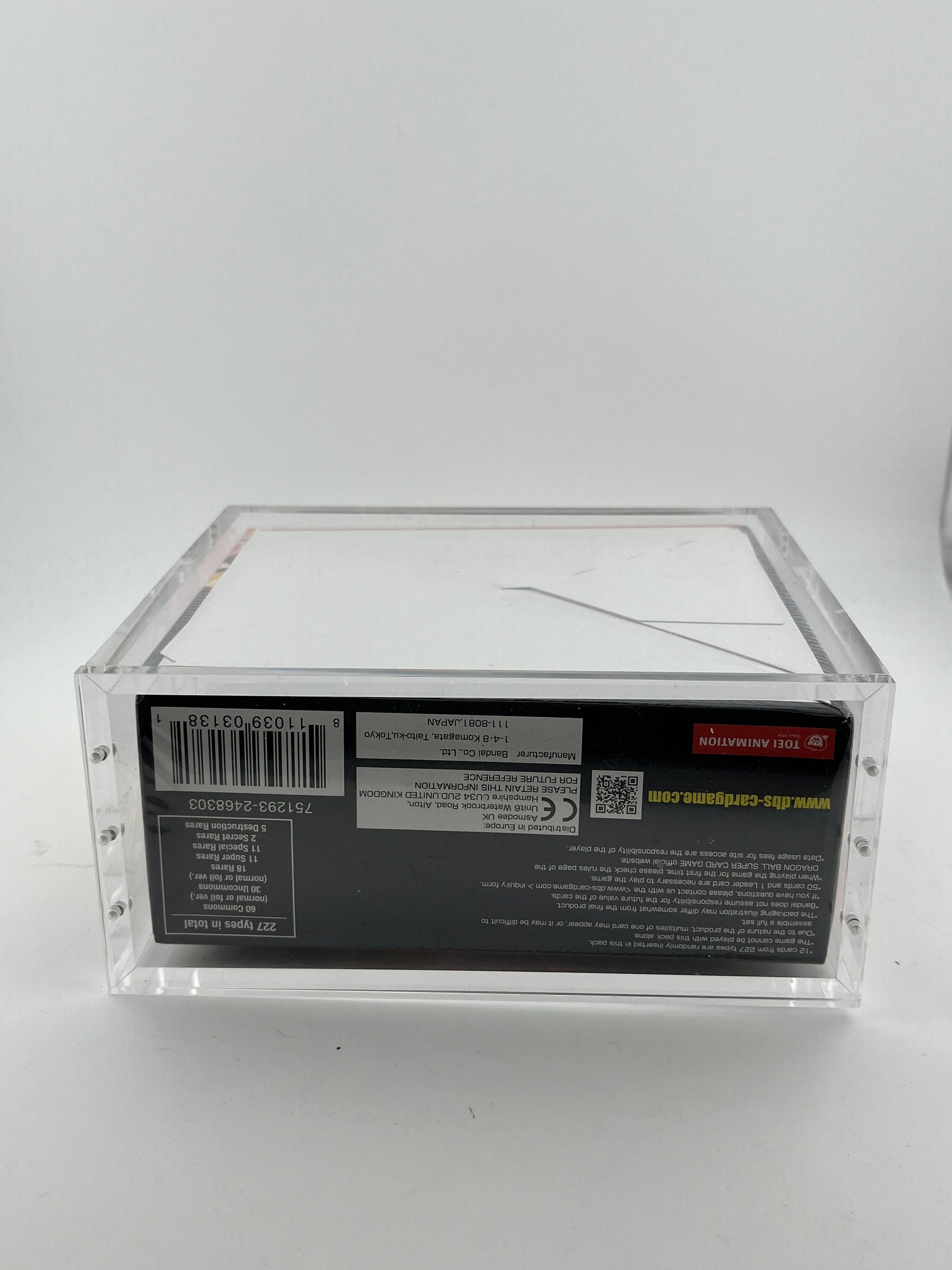 Dragonball Super Sealed Booster  Box - Acrylic Case B06 Destroyer Kings FRENLY BRICKS - Open 7 Days