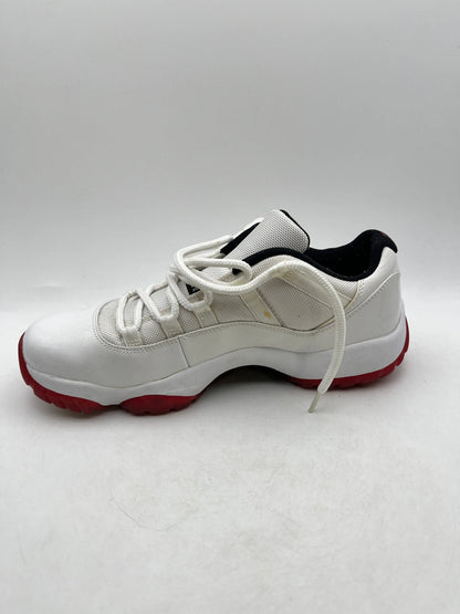 Air Jordan 11 Retro Low White Red Cherry Mens US 10.5 - Used FRENLY BRICKS - Open 7 Days