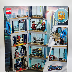 Lego Marvel 76166 Avengers  Tower Battle - Sealed FRENLY BRICKS - Open 7 Days