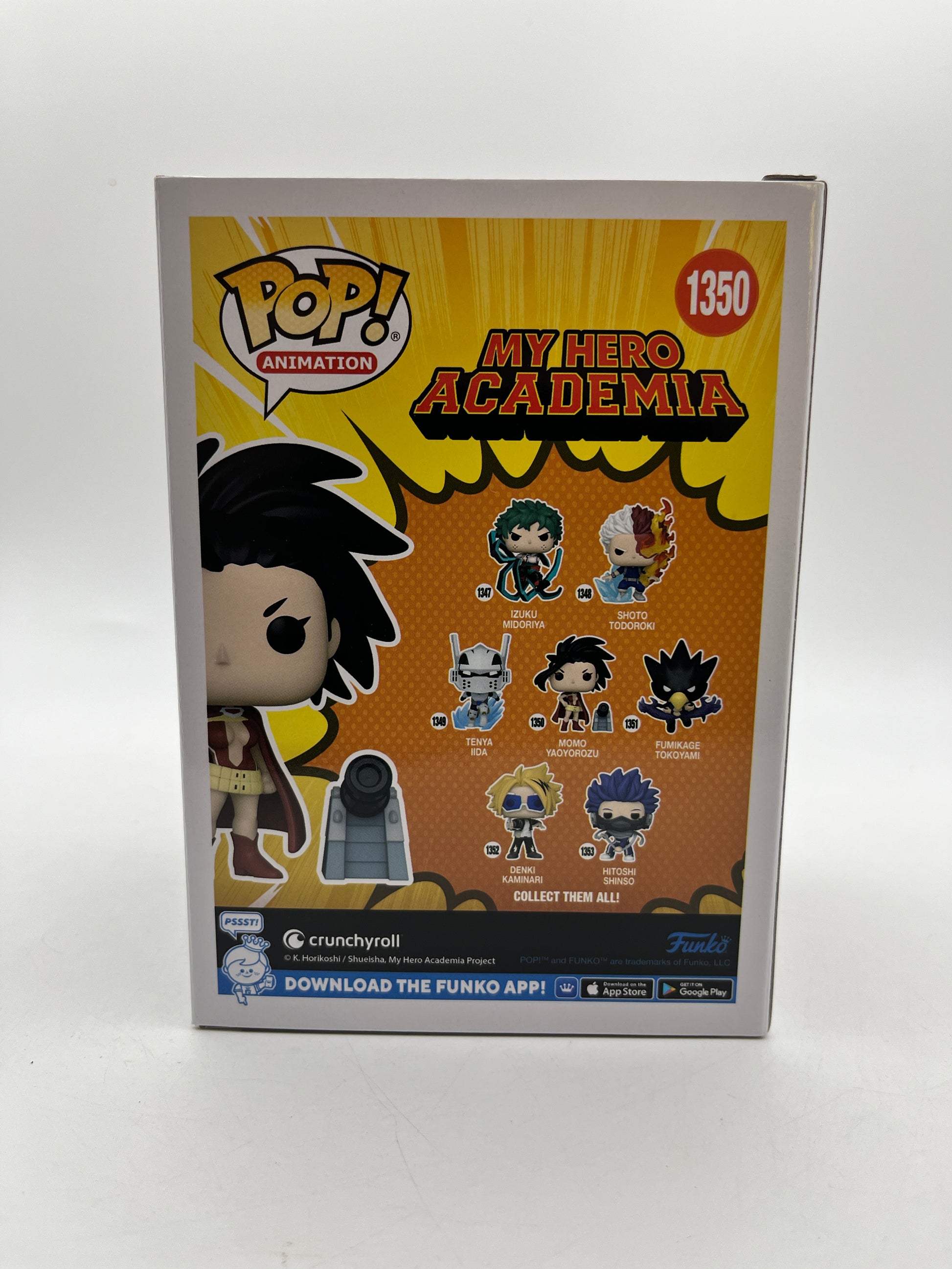 Funko POP! Animation My Hero Academia - Momo Yaoyorozu #1350 - Vinyl Collectable