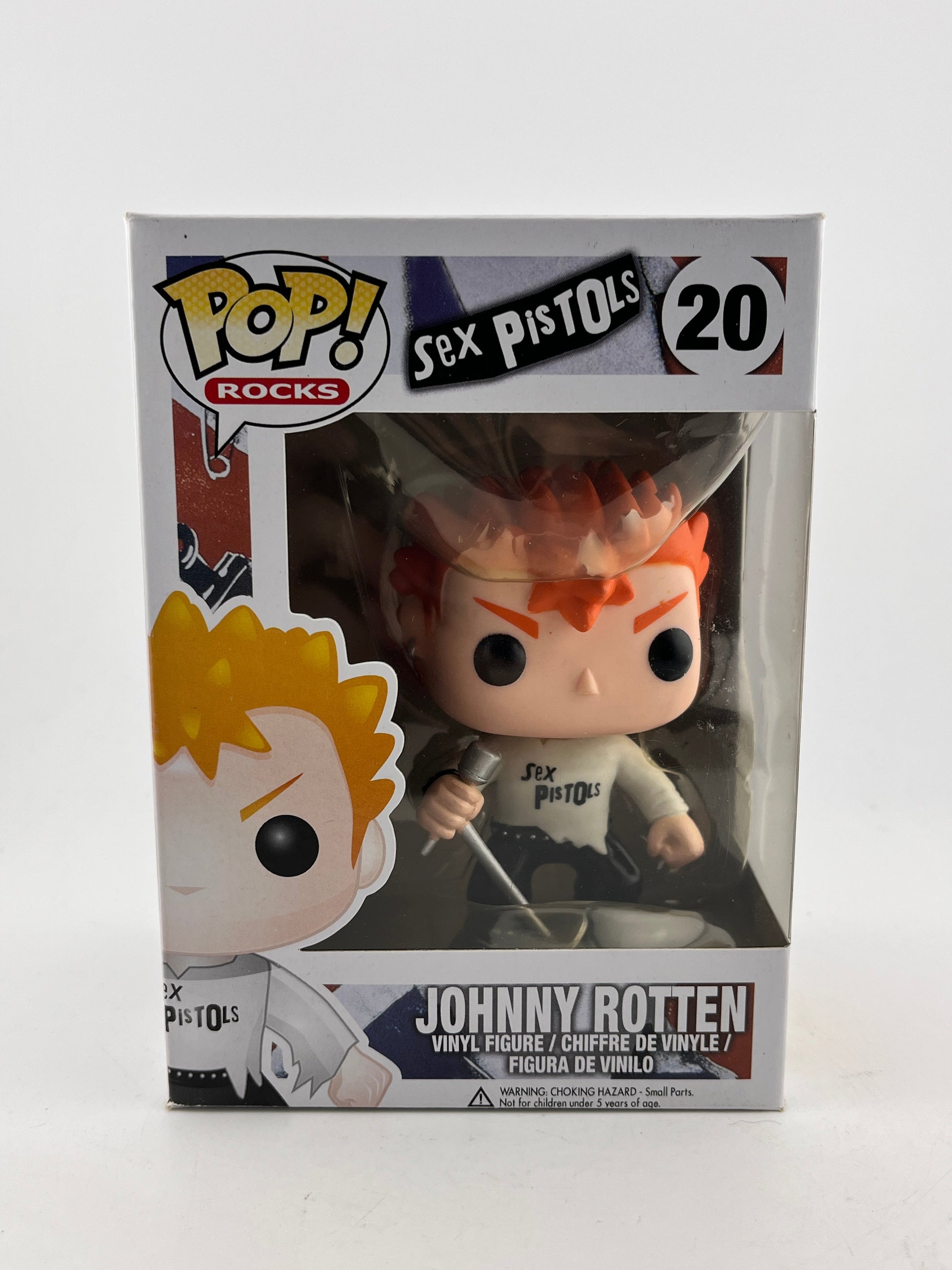 Funko POP! Rocks Sec Pistols - Johnny Rotten #20 - Vinyl Collectable FRENLY BRICKS - Open 7 Days