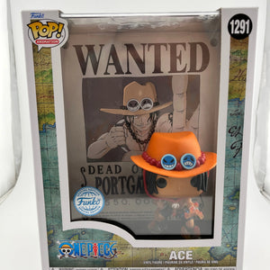 Funko POP! Animation One Piece Ace #1291 - Special Edition - Deluxe Vinyl FRENLY BRICKS - Open 7 Days
