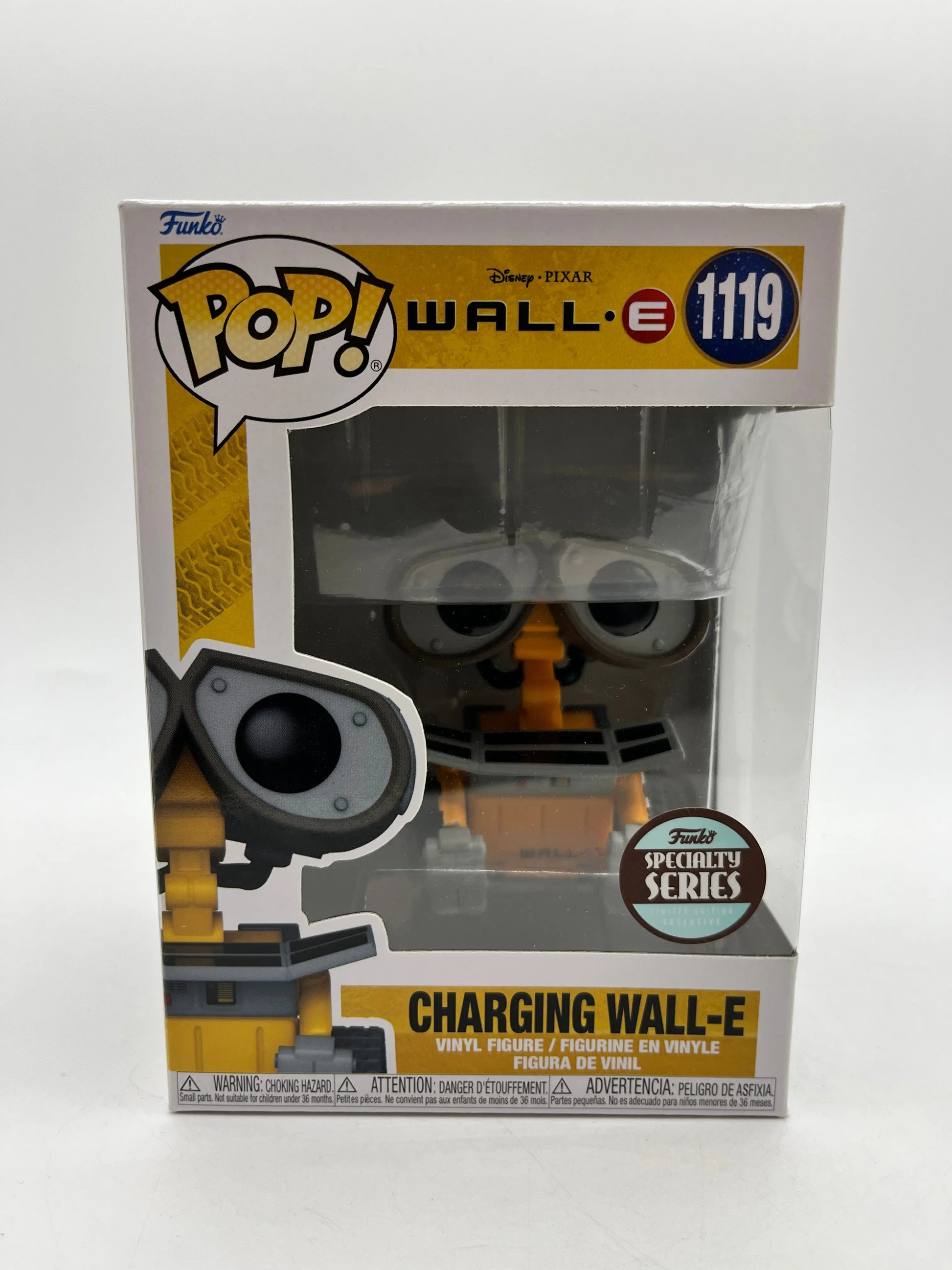 Funko POP! Disney Pixar Wall•E - Charging Wall-E #1119 - Speciality Series Exclusive FRENLY BRICKS - Open 7 Days