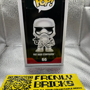 Pop Vinyl star Wars #66 Fist Order Stormtrooper FRENLY BRICKS - Open 7 Days