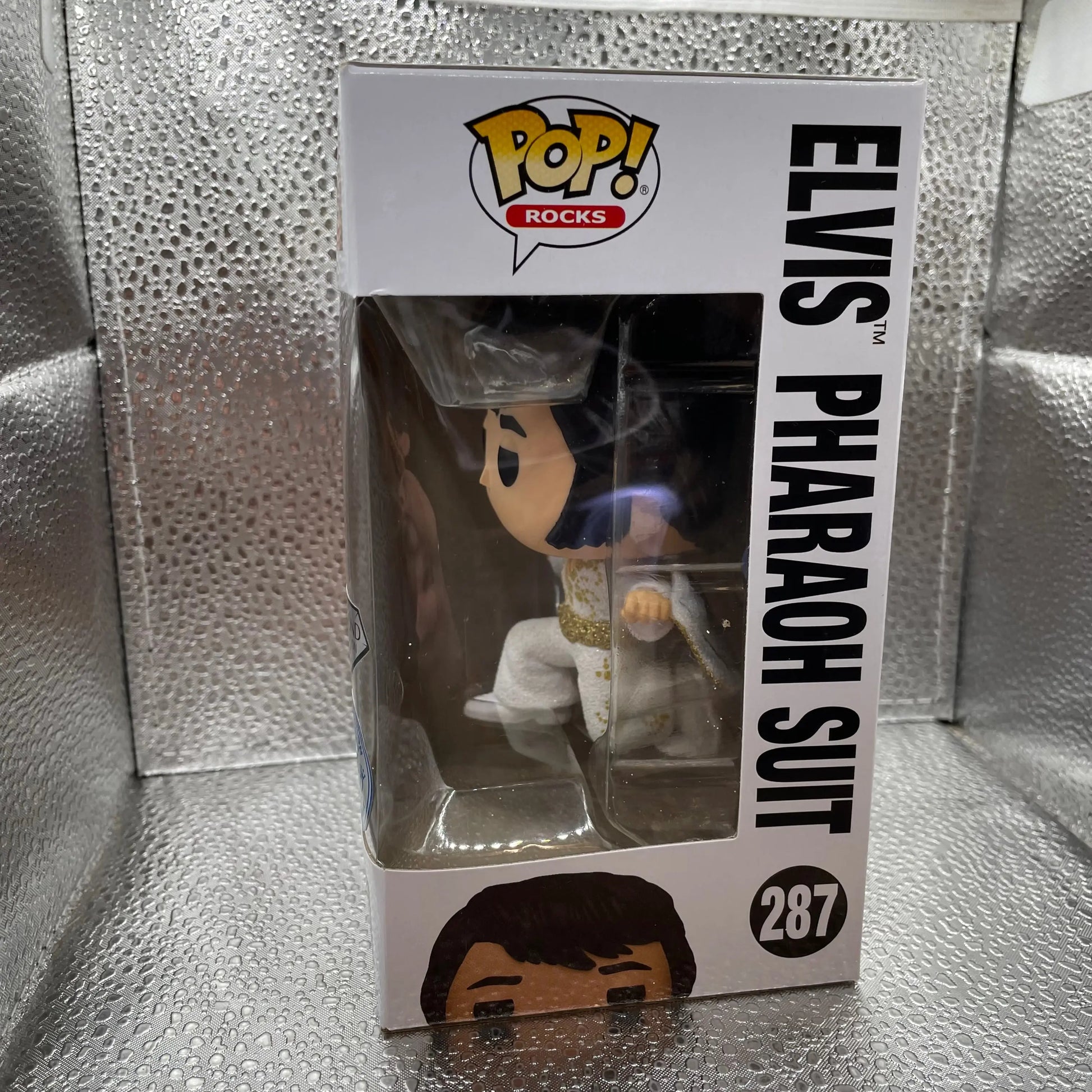 Elvis Presley - Elvis Pharaoh Suit Diamond Glitter Pop! Vinyl Figure 287 FRENLY BRICKS - Open 7 Days