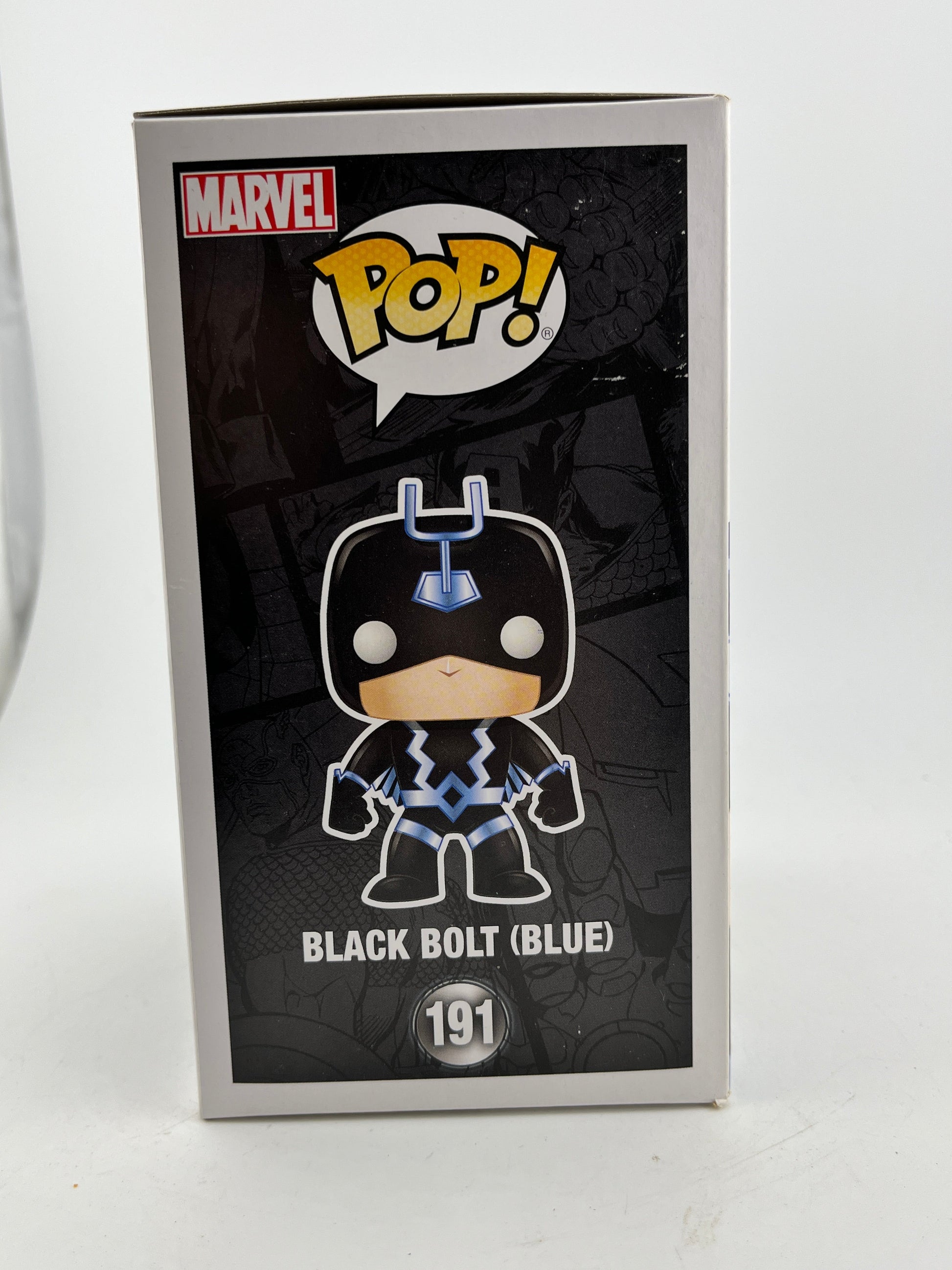 Funko POP! Marvel - Black Bolt (Blue) #191 - Vinyl Collectable FRENLY BRICKS - Open 7 Days