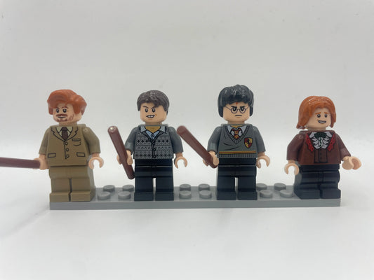 LEGO Harry Potter Minifigure Bundle 4x - (Genuine) - Lot 2 FRENLY BRICKS - Open 7 Days