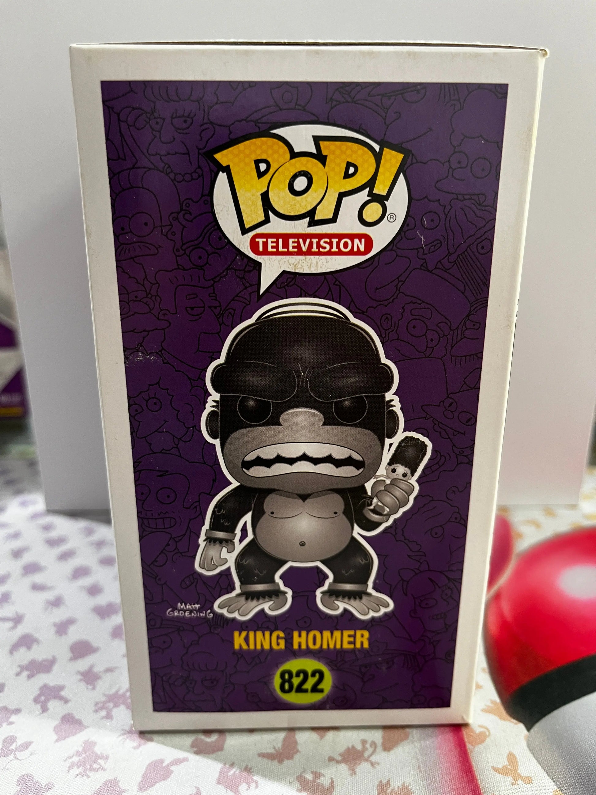 Funko Pop Vinyl Television the Simpsons TreeHouse Of Horror King Homer #822 FRENLY BRICKS - Open 7 Days