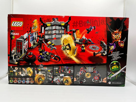 Lego Ninjago 70640 Masters of Spinjitzu SOG Headquarters – Minor Box Damage FRENLY BRICKS - Open 7 Days