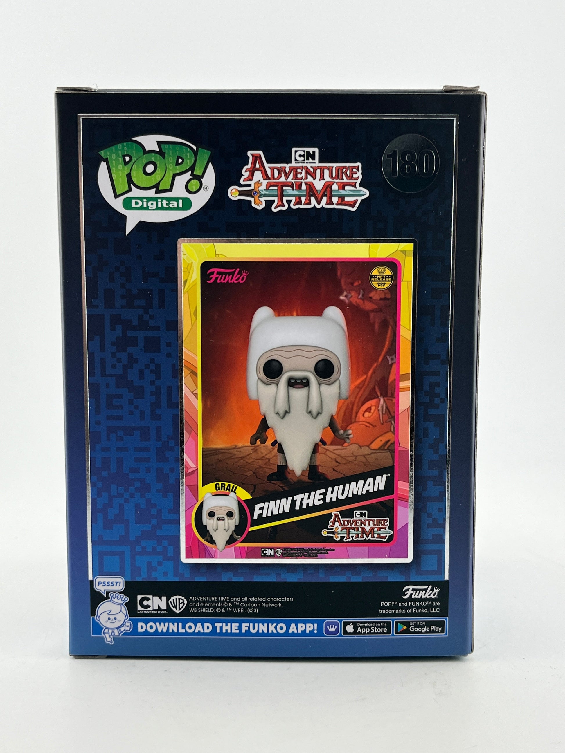 Funko POP! Digital NFT - Adventure Time -  Finn The Human #180 - 999 Pieces FRENLY BRICKS - Open 7 Days