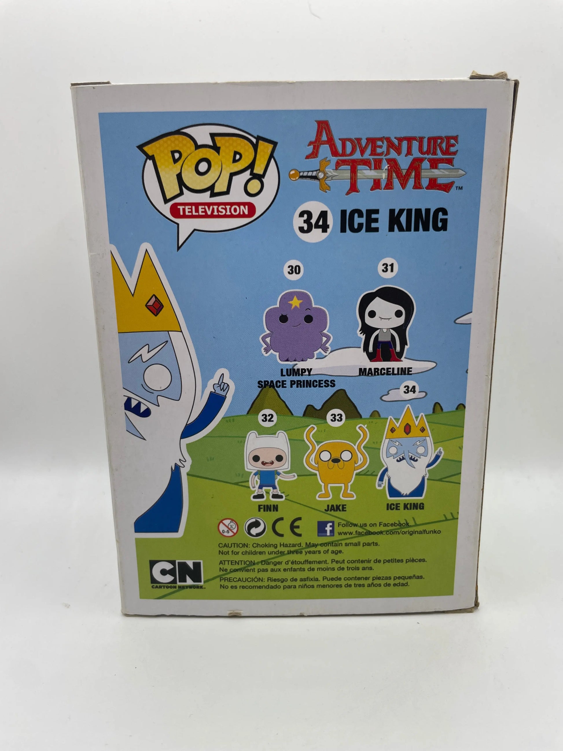 Funko POP! Vinyl Adventure Time - #34 Ice King - New - Rare FRENLY BRICKS - Open 7 Days