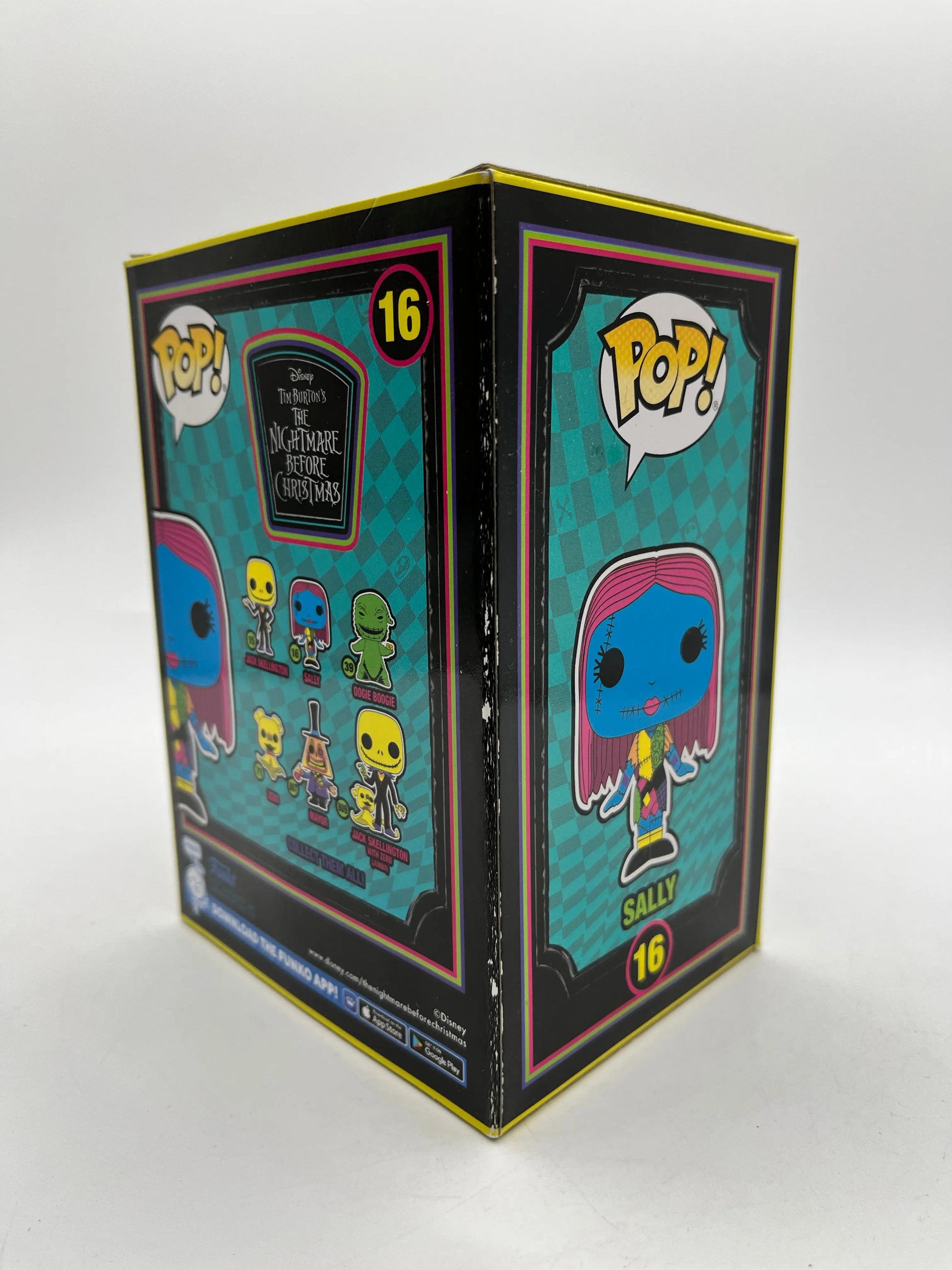 Funko POP! Disney Sally #16 - Tim Burtons The Nightmare Before Christmas - Blacklight Edition FRENLY BRICKS - Open 7 Days