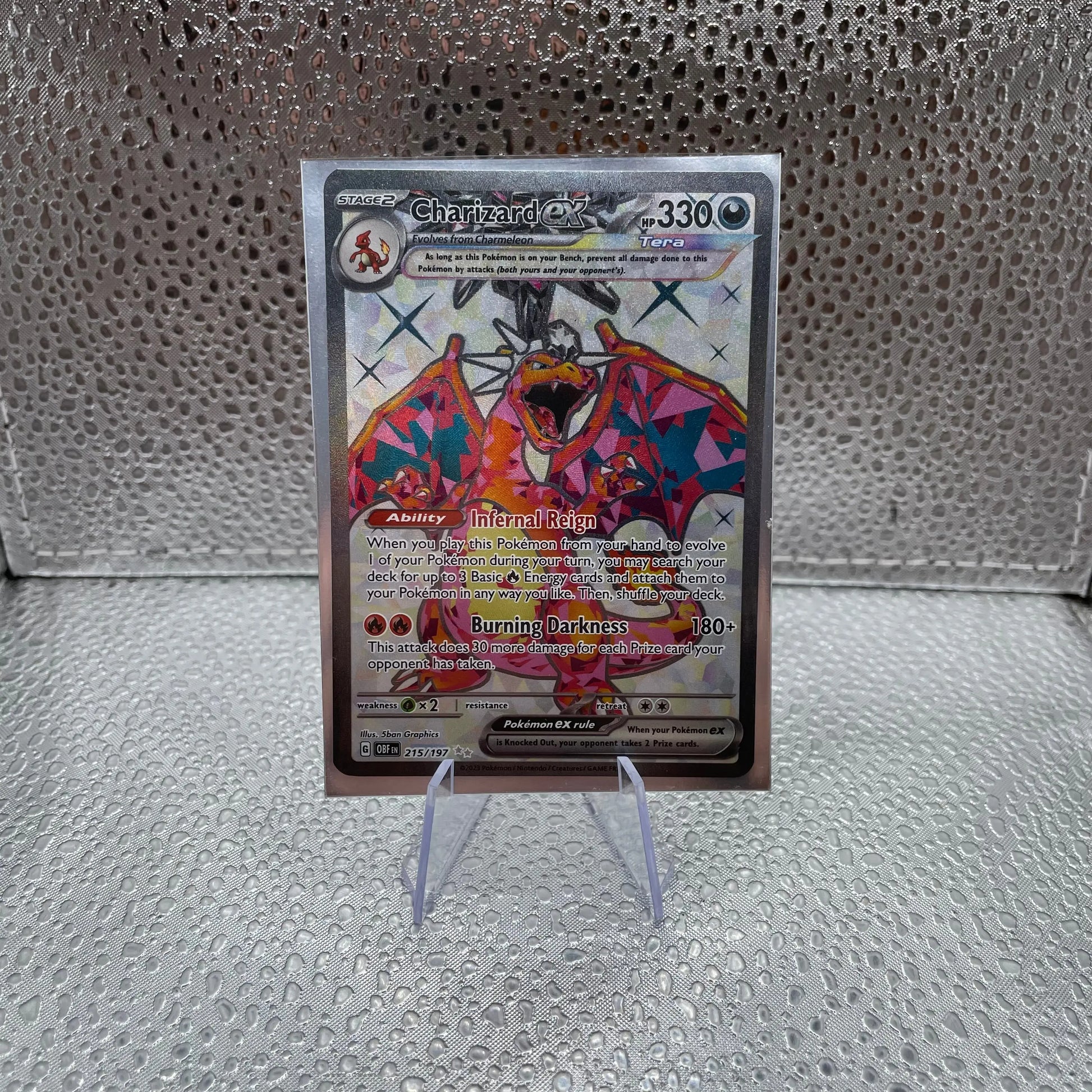 Charizard EX 215/197 Pokemon TCG Good Condition Raw FRENLY BRICKS - Open 7 Days