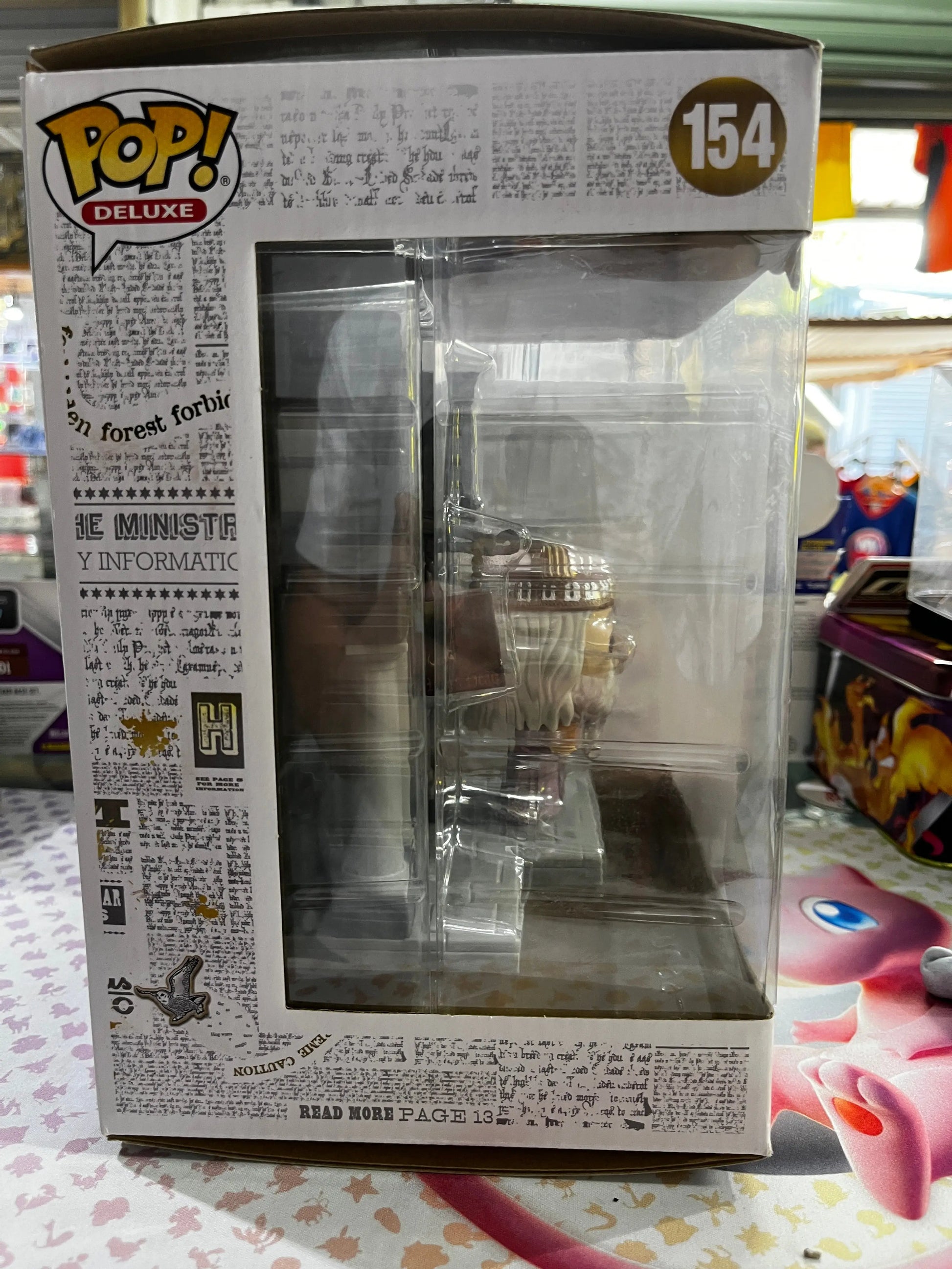 Funko Pop Vinyl Deluxe Harry Potter Albus Dumbledore With Hog’s Head Inn #154 FRENLY BRICKS - Open 7 Days