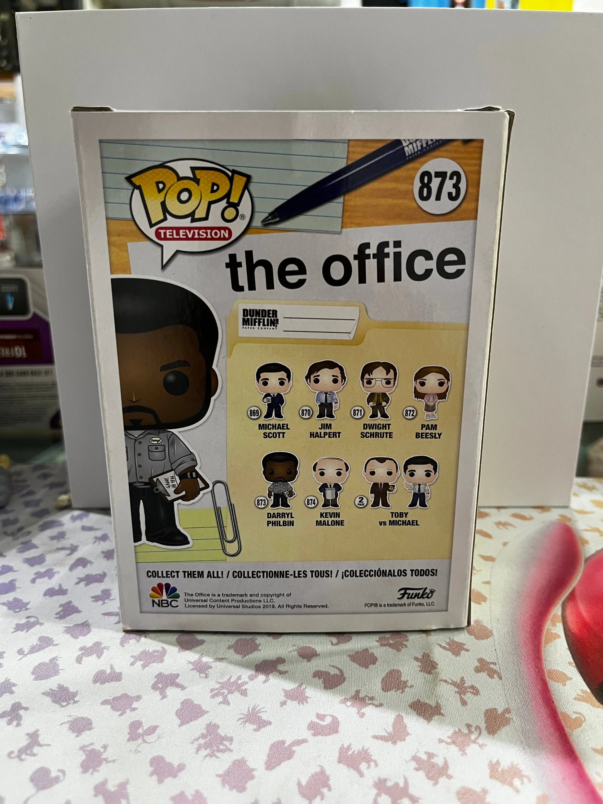 Funko Pop Vinyl Television the office Darryl Philbin # 873 FRENLY BRICKS - Open 7 Days