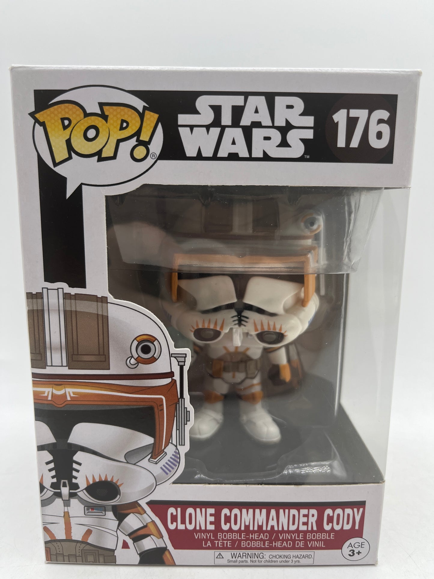 Funko Pop! Vinyl: Star Wars - Clone Commander Cody (Exclusive) #176