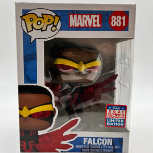 Funko POP! Marvel Falcon #881 - Summer Convention Limited Edition FRENLY BRICKS - Open 7 Days