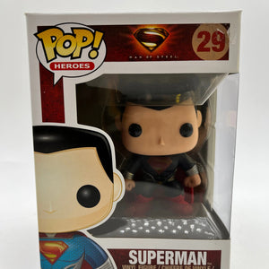 Funko POP! Heroes DC Man Of Steel Superman #29 - Vinyl Collectable FRENLY BRICKS - Open 7 Days