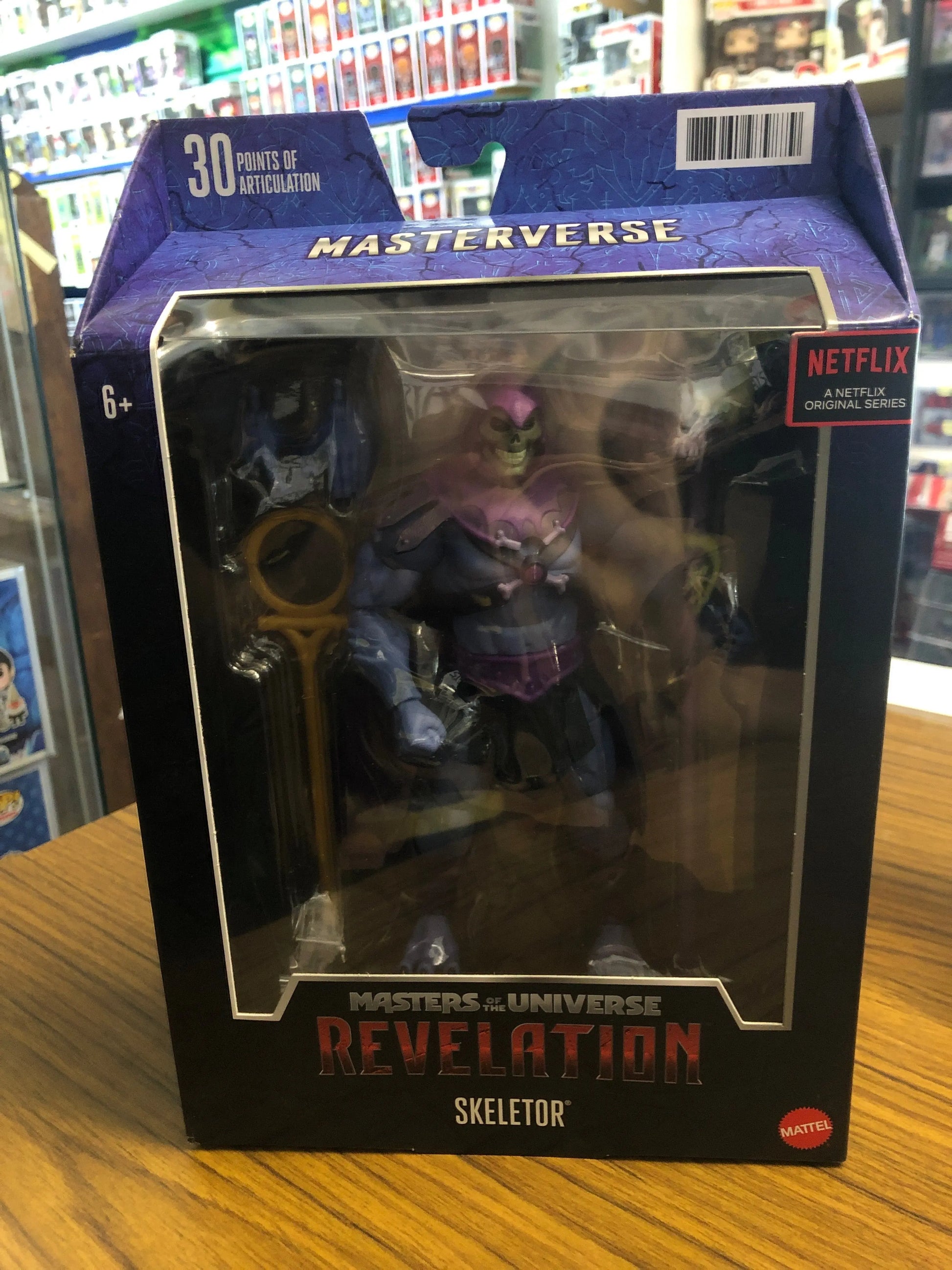 Masters Of The Universe Revelation Skeletor Netflix Mattel FRENLY BRICKS - Open 7 Days