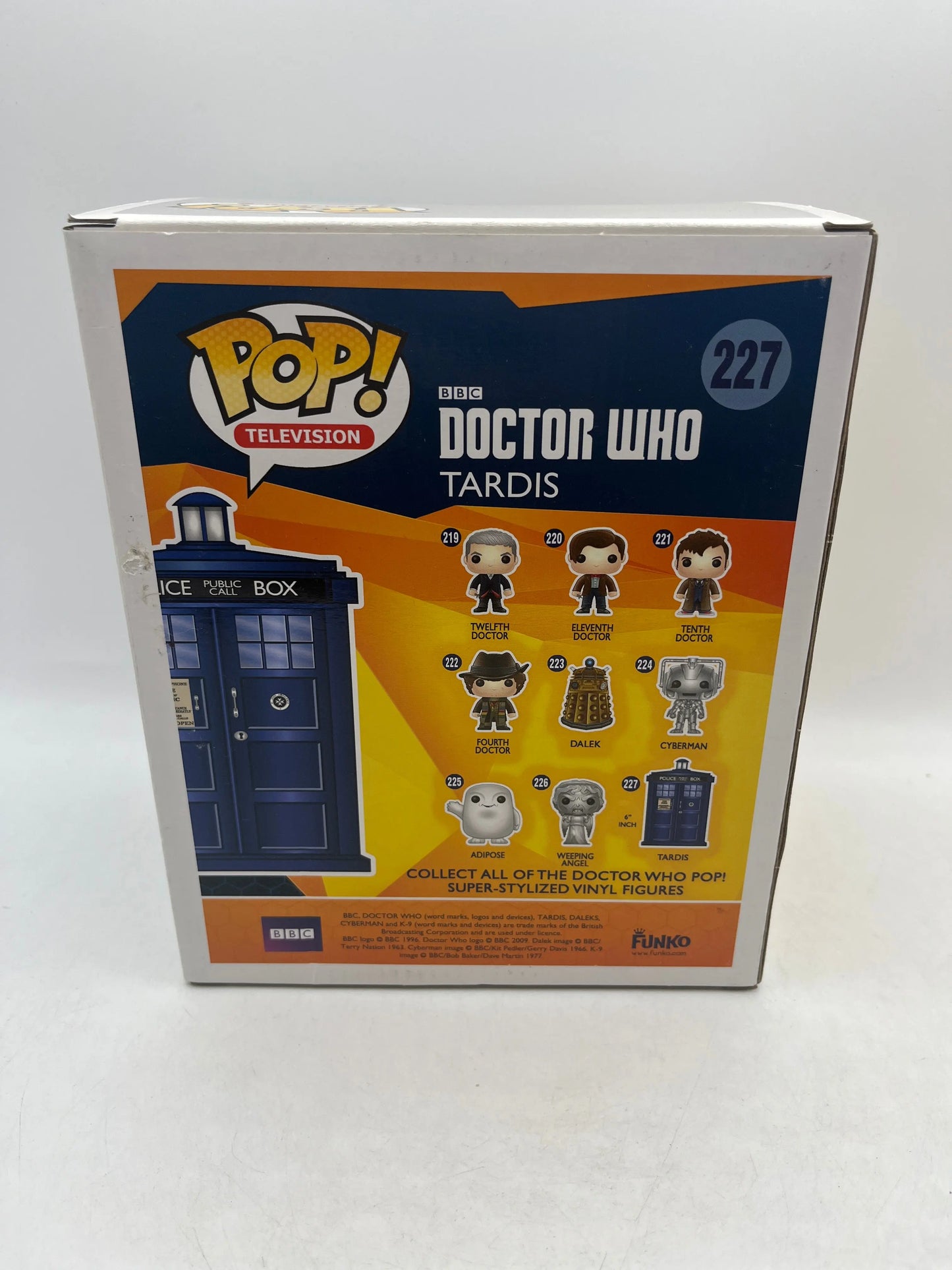 Funko Pop! Vinyl Doctor Who Tardis #227 Television Vinyl Figure FRENLY BRICKS - Open 7 Days