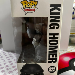 Funko Pop Vinyl Television the Simpsons TreeHouse Of Horror King Homer #822 FRENLY BRICKS - Open 7 Days