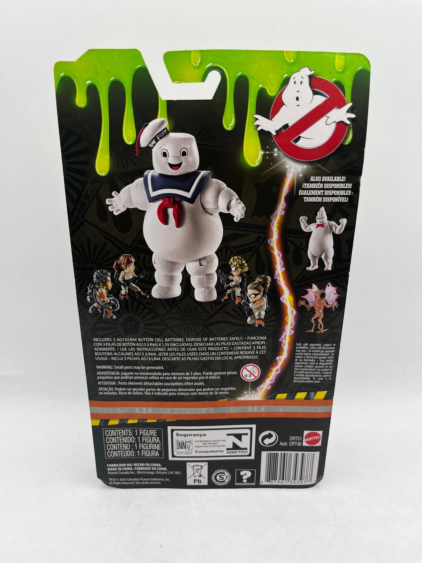 Mattel Ghostbusters Stay Puft Balloon Ghost Marshmallow Man 2016 FRENLY BRICKS - Open 7 Days