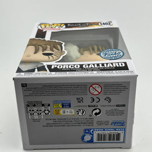 Funko POP! Animation Attack On Titan - Porco Galliard #1402 - Special Edition FRENLY BRICKS - Open 7 Days